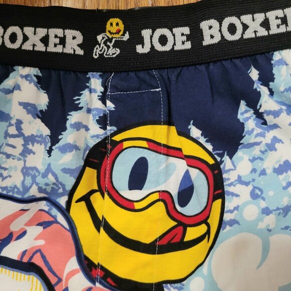Vintage Joe Boxer Boxers Men's Size Medium St Bernard Smiley Face Cotton NWOT - Picture 6 of 14